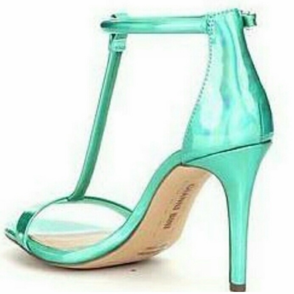 Gianni Bini Turquoise Heels - Picture 3 of 4
